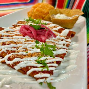 La Campana Express - Enchiladas Rojas ( Red Enchiladas ) - New Mexican Cuisine Near Me - Kissimmee, Florida La Campana Express - Enchiladas Rojas ( Red Enchiladas ) - New Mexican Cuisine Near Me - Kissimmee, Florida