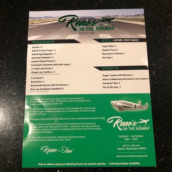 Reno's On The Runway - Soup Near Me - Yakima, Washington Reno's On The Runway - Soup Near Me - Yakima, Washington