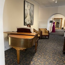 The Something Blue Shoppe - Inside pianist