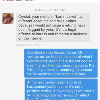 Skin Works Etc - She keeps trying to contact me after I blocked her on text and told her to stop. This is weird :/ now she's texting me on YELP - Waxing Near Me - Vancouver, Washington