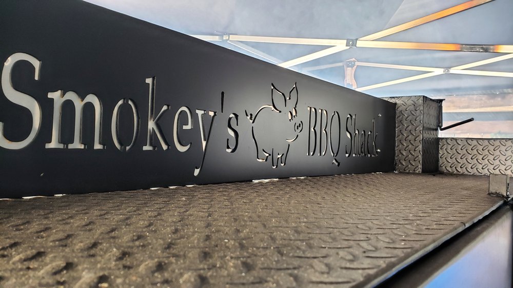 Food from Smokey's Barbecue Shack