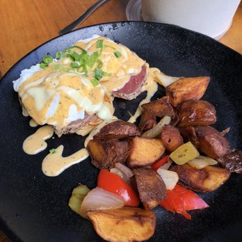 Down the Hatch Maui - Seared Ahi Benny and potatoes. I was lost for words so good. - Seafood Near Me - Lahaina, Hawaii Down the Hatch Maui - Seared Ahi Benny and potatoes. I was lost for words so good. - Seafood Near Me - Lahaina, Hawaii