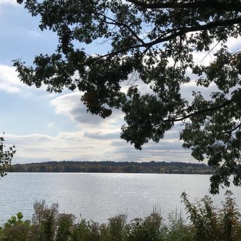 Lake Quannapowitt - View from walking Lake Q - Parks Near Me - Wakefield, Massachusetts