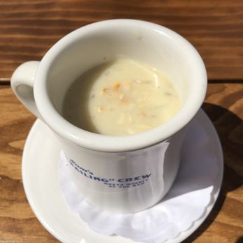 Sam's Anchor Cafe - Cup of Clam Chowder (4 stars) - Seafood Near Me - Tiburon, California