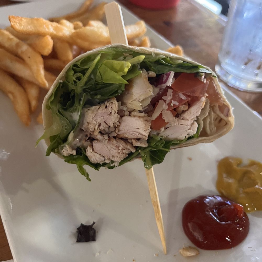 The Upper Room Kitchen - Chicken wrap - New American Near Me - Tracy, California The Upper Room Kitchen - Chicken wrap - New American Near Me - Tracy, California