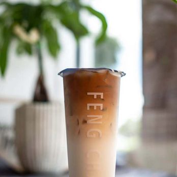 Feng Cha - Spring Branch - Coconut latte - Bubble Tea Near Me - Houston, Texas