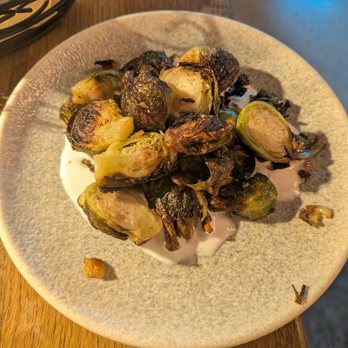AMBAR Restaurant, Chicago - Brussel sprouts - Desserts Near Me - Chicago, Illinois