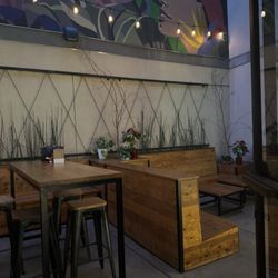 More patio seating