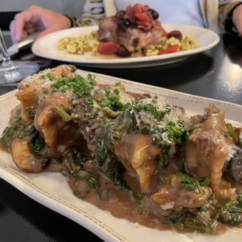 Sackett's Table - Mushroom and beef ravioli. Scratch kitchen so all handmade. - American Near Me - Seneca Falls, New York