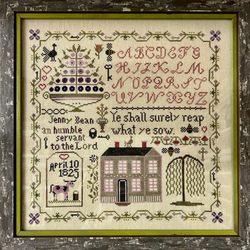 Liberty Hill Needleworks - A great Cross Stitch Sampler Model.