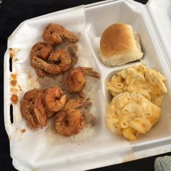 Tiffany’s Eatery - Hard overcooked shrimps