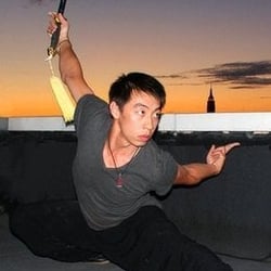 Wushu Kung Fu Fitness Center - Sifu Chan - straight sword