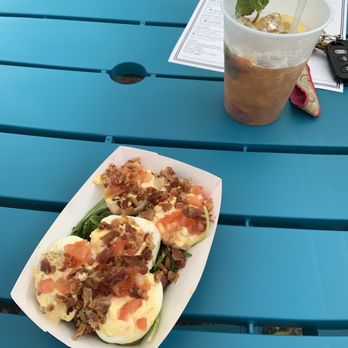 Hook & Vine - Kitchen and Bar - Deviled eggs - Seafood Near Me - North Beach, Maryland