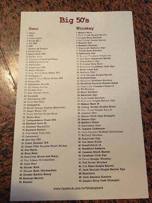 Menu photo 6 Little Woodrow's Shepherd Houston, TX Menu photo 6 Little Woodrow's Shepherd Houston, TX