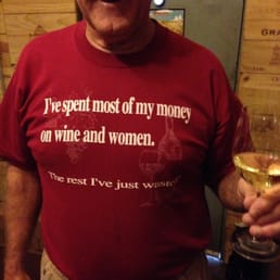 One of my favorite "Wine Truths" presented by Ray, " The California Chardonnay King of WW! One of my favorite "Wine Truths" presented by Ray, " The California Chardonnay King of WW!