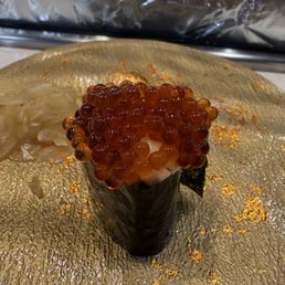 Ikura with shoyu yuzu Ikura with shoyu yuzu