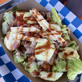 Lil Piggy's Bar-B-Q - Brisket Salad - Barbeque Near Me - Coronado, California Lil Piggy's Bar-B-Q - Brisket Salad - Barbeque Near Me - Coronado, California