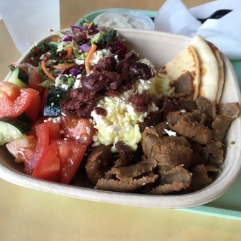 GR Kitchen - One of their plates, basically a deconstructed gyro. - Greek Near Me - Midvale, Utah GR Kitchen - One of their plates, basically a deconstructed gyro. - Greek Near Me - Midvale, Utah