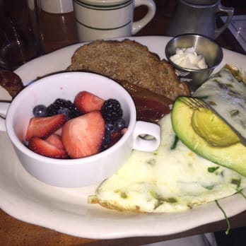 Ted's Bulletin 14th - Garden omelet with side of toast and side of bacon - Breakfast & Brunch Near Me - Washington, DC, District of Columbia