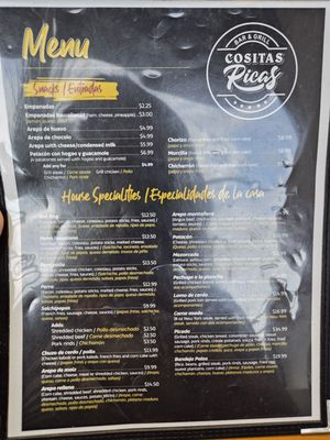 Menu photo 2 Cositas Ricas Lutz, FL Menu photo 2 Cositas Ricas Lutz, FL