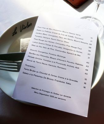 Menu photo 3 Le Violon Montreal, QC