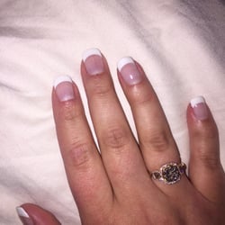 TLC Nail Spa - Classic French tips