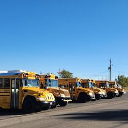Teton Stage Lines - TETON STAGE LINES SCHOOL BUS YARD BLACKFOOT