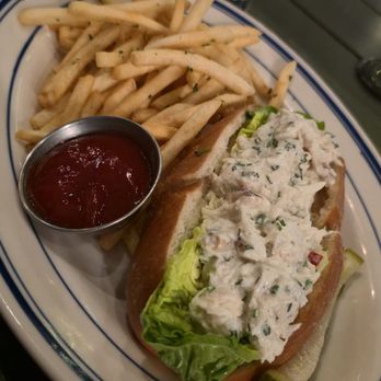 Popi's Oysterette - Crab roll with fries - Seafood Near Me - San Francisco, California