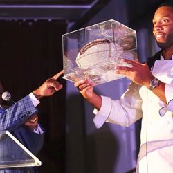 Blue Leaf Estate Auctions - Larry Fitzgerald and Rowlan Hill raising money for those in need. Great people Great friends.