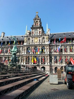 Antwerp City Hall by null