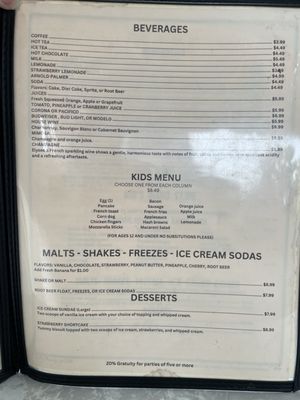 Menu photo 1 Galley Cafe Newport Beach, CA Menu photo 1 Galley Cafe Newport Beach, CA
