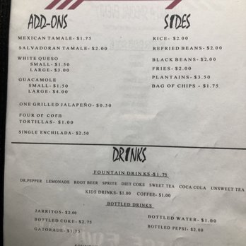 Norma's Restaurant - Menu 4 - Mexican Near Me - Pauls Valley, Oklahoma