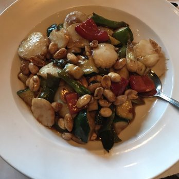 Mon Jin Lau - The Kung Pao Scallops - Asian Fusion Near Me - Troy, Michigan