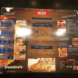 Domino's Pizza Roma - Menú