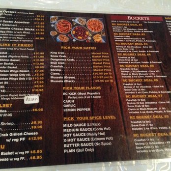 Red Claws Crab Shack - Menu 2 - Cajun/Creole Near Me - Arlington, Texas Red Claws Crab Shack - Menu 2 - Cajun/Creole Near Me - Arlington, Texas