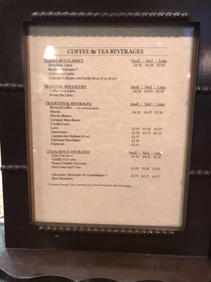 Menu photo 4 Tierra Mia Coffee Los Angeles, CA Menu photo 4 Tierra Mia Coffee Los Angeles, CA