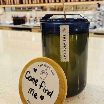 The Wick Lab - Finished product named and ready to cool and pick up the next day. - Candle Stores Near Me - Draper, Utah