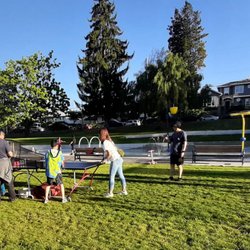 Wesburn Park - Portable ping pong fun setup at Wesburn Park.