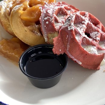 Taste Bar + Kitchen - Red Velvet Waffle - Cocktail Bars Near Me - Houston, Texas