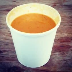 Bonne soupe de potiron (4,00€).