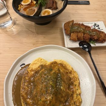 Kyuramen - Ying Yang Bowl, Omu Rice w/ Pork Katsu - Ramen Near Me - Old Bridge, New Jersey