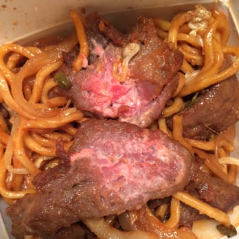 Chopstix - UNCOOKED RED MEAT WITH EXTREMELY QUESTIONABLE CREAMY WHITE-ISH, PINK SUBSTANCE. SEE MY REVIEW FOR MORE DETAIL. - Chinese Near Me - Champaign, Illinois