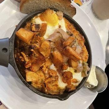The Board and Brew - Ratatouille and Home Fry Skillet - Coffee & Tea Near Me - College Park, Maryland