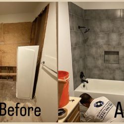 Blue Bridge Painting - Drywall installation/texture/ paint/ bathtube installation / shower faucet/ tile installation/ flooring