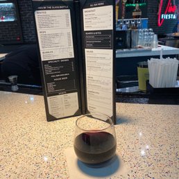 Sitting at the bar Sitting at the bar