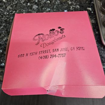 Rollo's Donut & Coffee Shop - Pink Box - Donuts Near Me - San Jose, California Rollo's Donut & Coffee Shop - Pink Box - Donuts Near Me - San Jose, California