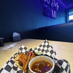 Whoa! The Beef Birria tacos did not disappoint. Amazing blend of flavors served quickly and at optimal temperature. Whoa! The Beef Birria tacos did not disappoint. Amazing blend of flavors served quickly and at optimal temperature.