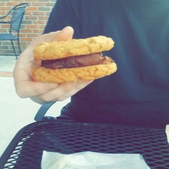 Luckhaus & Brubaker - Peanut butter cookie and chocolate ice cream sandwich - Cupcakes Near Me - Charleston, South Carolina Luckhaus & Brubaker - Peanut butter cookie and chocolate ice cream sandwich - Cupcakes Near Me - Charleston, South Carolina
