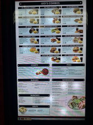 Menu photo 2 Leo’s Coney Island Romulus, MI