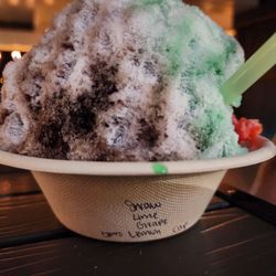 Skinny Mike's Ice Cream & Shave Ice - Picked own flavors